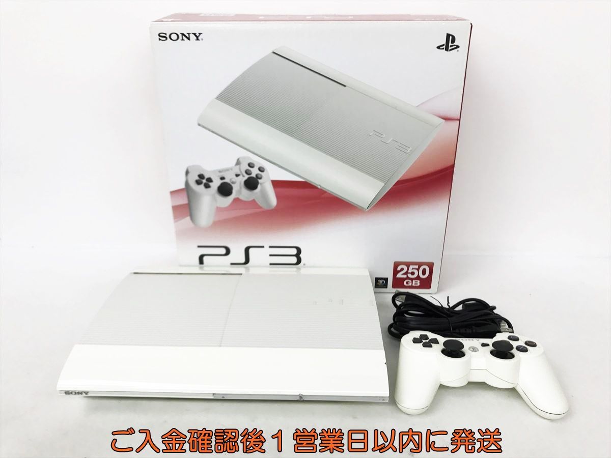 1 jpy ]PS3 body set 250GB white SONY PlayStation3 CECH-4200B the