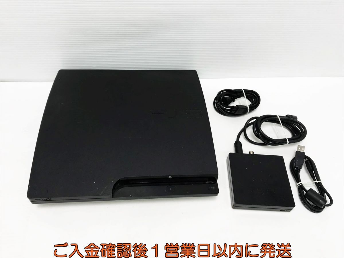 【1円】PS3 本体 320GB ブラック SONY PlayStation3 CECH-3000B 初期化/動作確認済 プレステ3 M04-435yk/G4_画像1