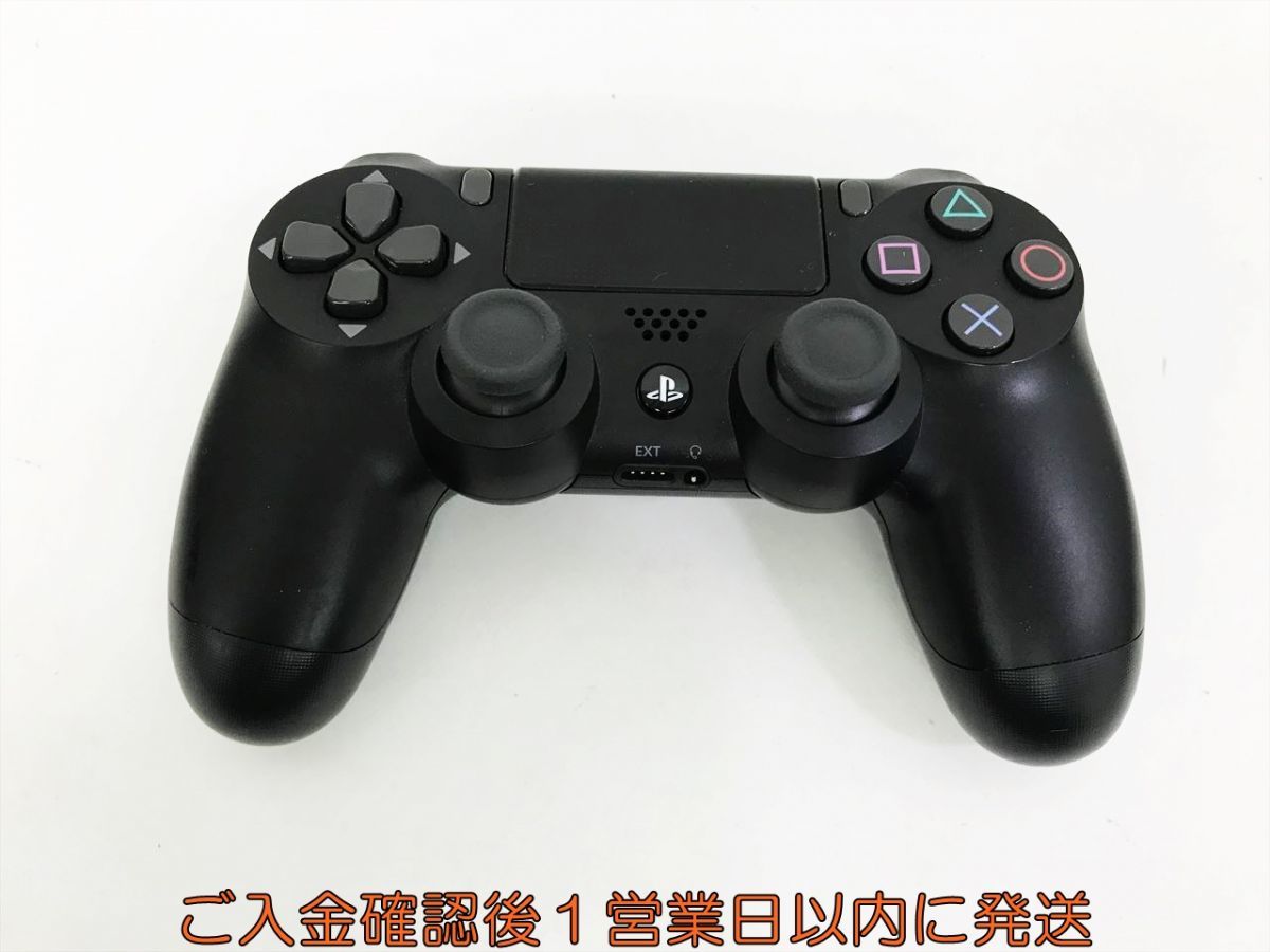 【1円】PS4 純正 ワイヤレスコントローラー DUALSHOCK4 ブラック 未検品ジャンク SONY PlayStation4 G05-158kk/F3_画像1