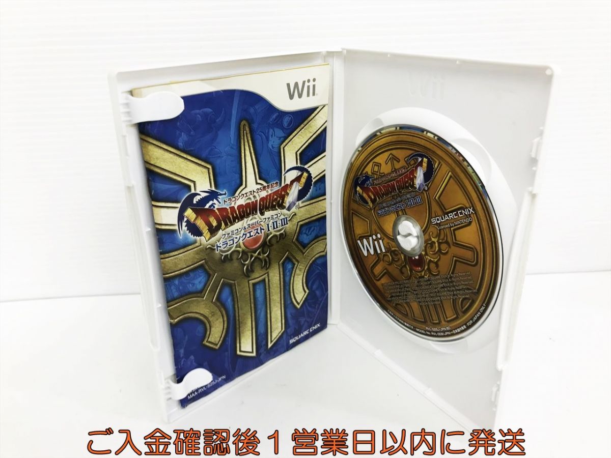 Wii ドラゴンクエスト25周年記念 ファミコン&スーパーファミコン ドラゴンクエスト?・?・? ゲームソフト 1A0127-451kk/G1_画像2
