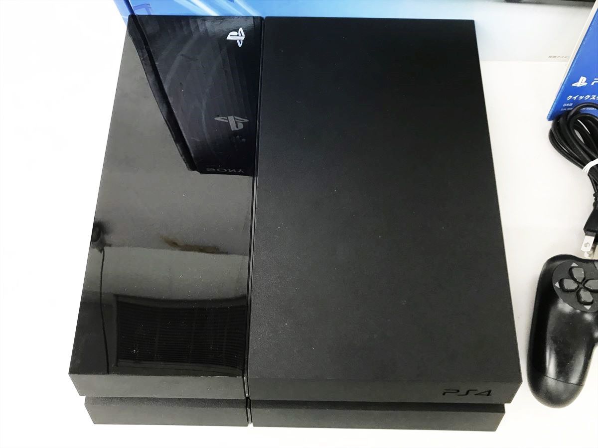 1円】PS4 本体 セット 500GB ブラック SONY PlayStation4 CUH-1000A 