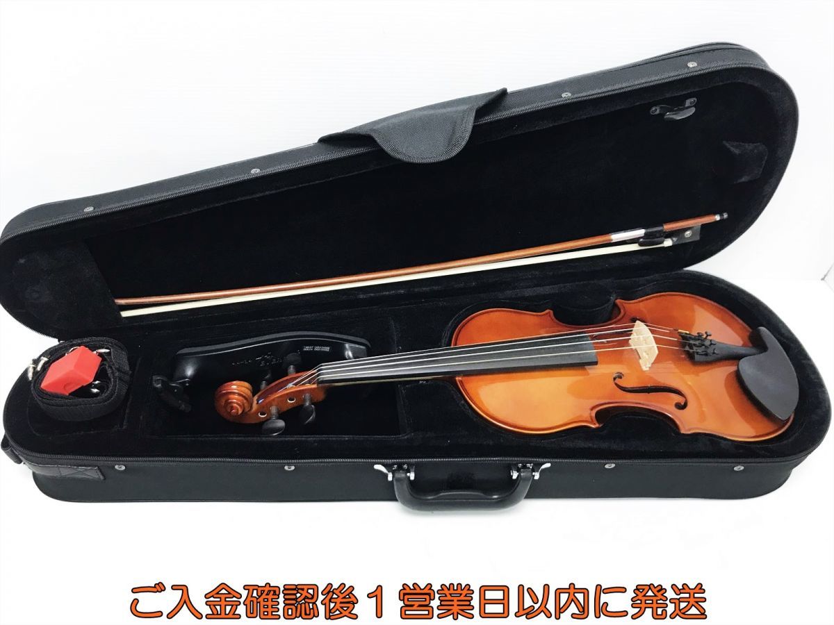 楽器 Carlo giordano 4/4サイズ バイオリン VS-1 ハードケース付き カルロジョルダーノ U01-002tm/F5_画像1
