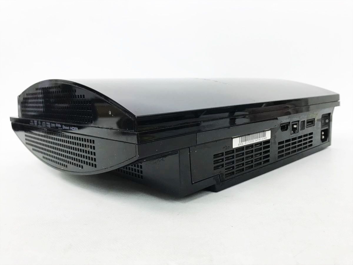 【1円】PS3 本体 60GB 初期型 ブラック SONY PlayStation3 CECHA00 未検品ジャンク プレステ3 DC09-771jy/G4_画像4