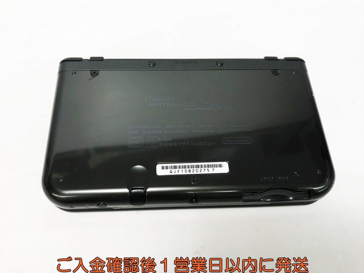 【1円】Newニンテンドー3DSLL 本体 セット スペシャルパック メタリックブラック 初期化/動作確認済 画面ヤケ H07-582yk/F3_画像5