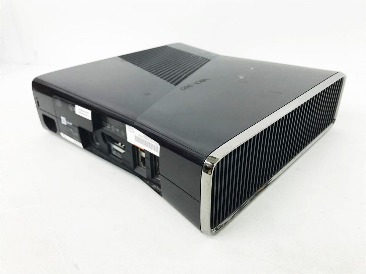 【1円】Microsoft XBOX 360 S CONSOLE 本体 セット ブラック 未検品ジャンク Model 1439 DC06-194jy/G4_画像4
