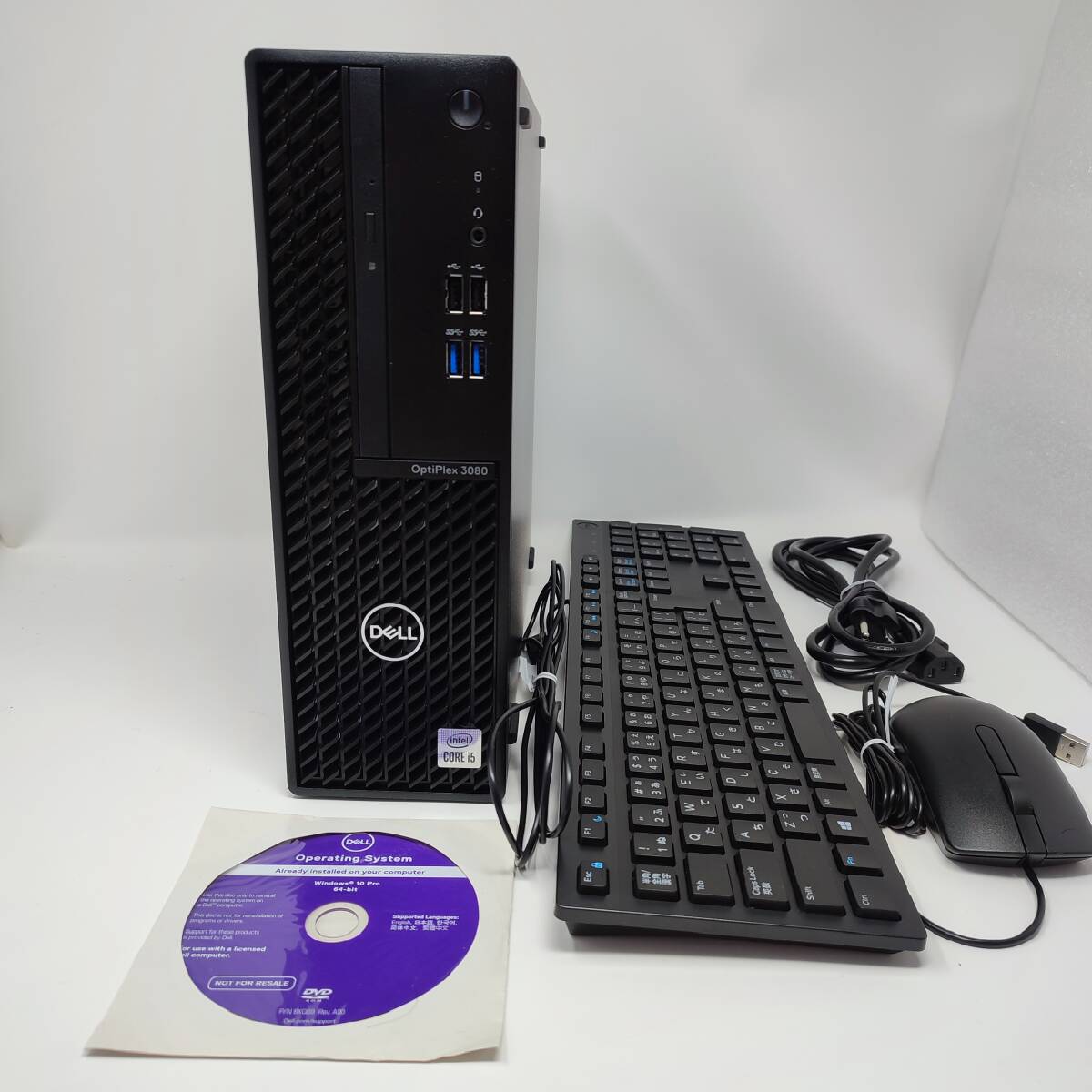 美品☆最新Windows11Pro搭載☆DELL OptiPlex 3080 SFF 第10世代6コア12th Core i5-10505 SSD256GB (M.2 NVMe)+HDD1TB メモリ8GB office_画像1