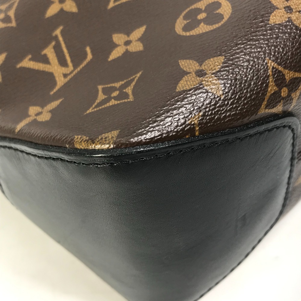 LOUIS VUITTON ルイヴィトン M40635 モノグラムマカサー トーレスPM 斜め掛け カバン ショルダーバッグ ブラウン メンズ【中古】_画像6