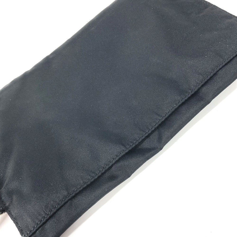 BURBERRY Burberry Logo kalabina имеется клатч портфель сумка черный мужской [ б/у ]