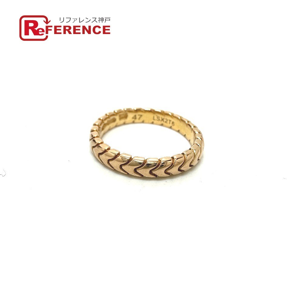 Bvlgari Bulgari 349279 Spiga 3mm Ring / Ring Gold Ladies [Используется]