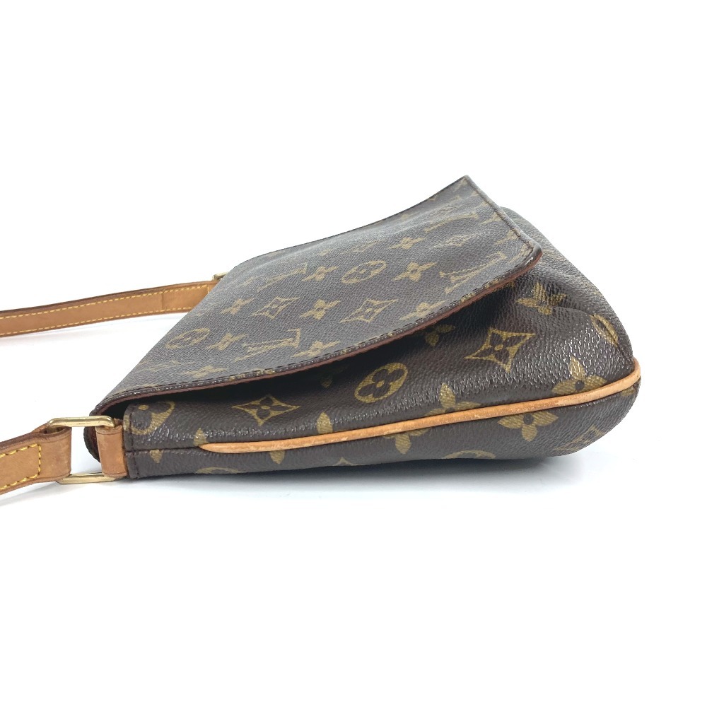 LOUIS VUITTON ルイヴィトン M51257 ミュゼットタンゴ ショート 肩掛け モノグラム ショルダーバッグ ブラウン レディース【中古】_画像3