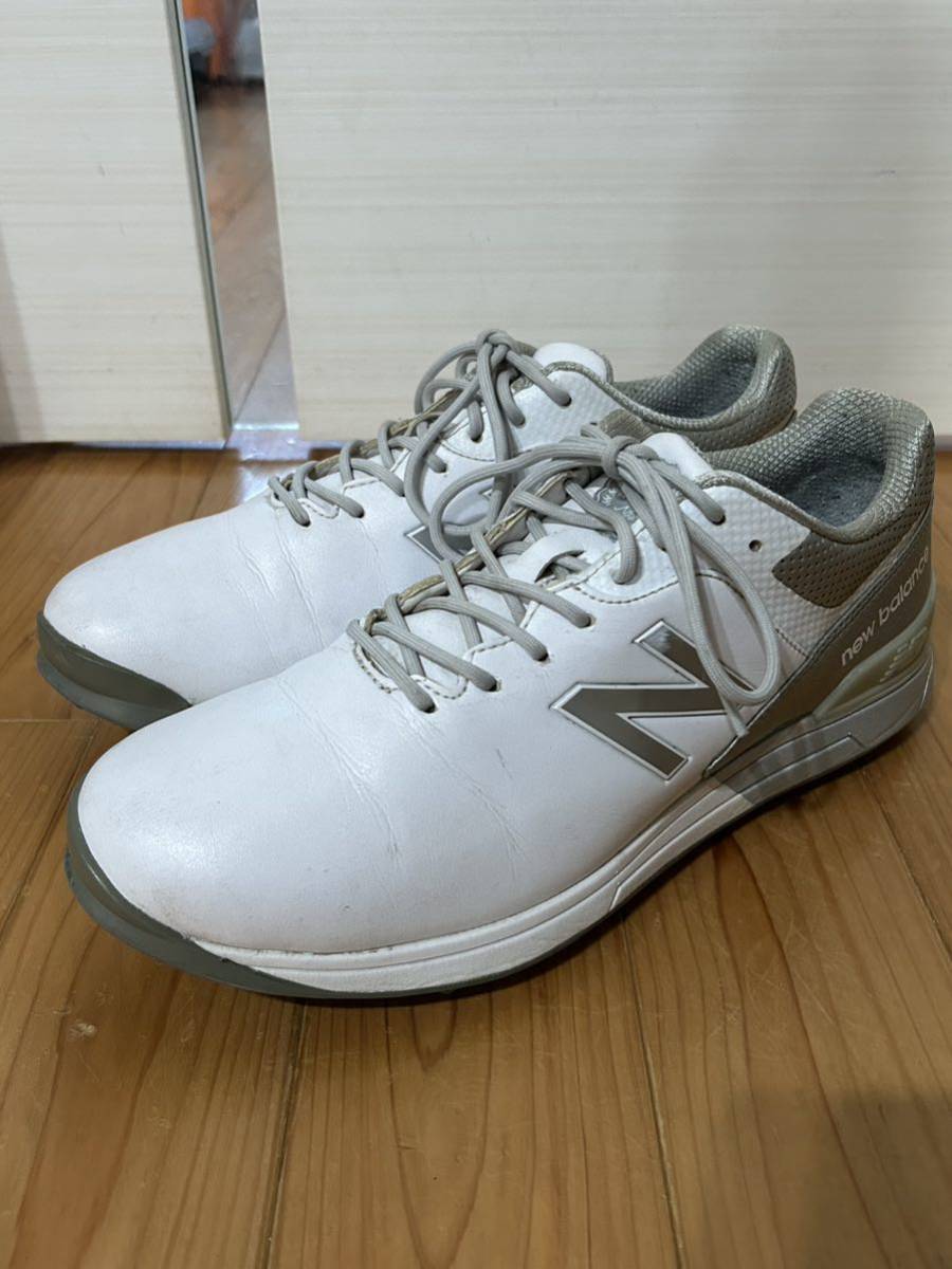 4ラウンド使用　27.5㎝ NEW BALANCE GOLF ニューバランス mg ゴルフ シューズ アシックス　アディダス　NB