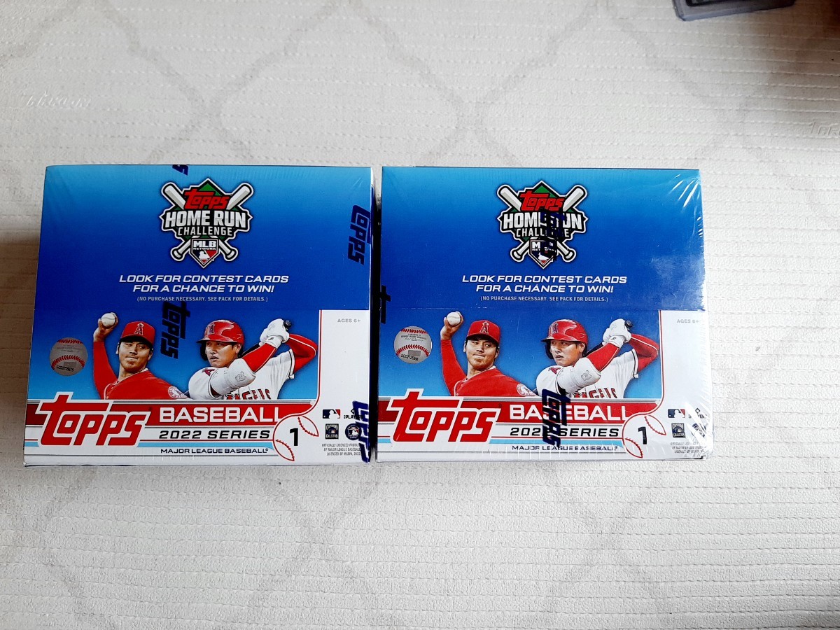 2022 Topps Series 1Baseball Retail 2セット_画像1