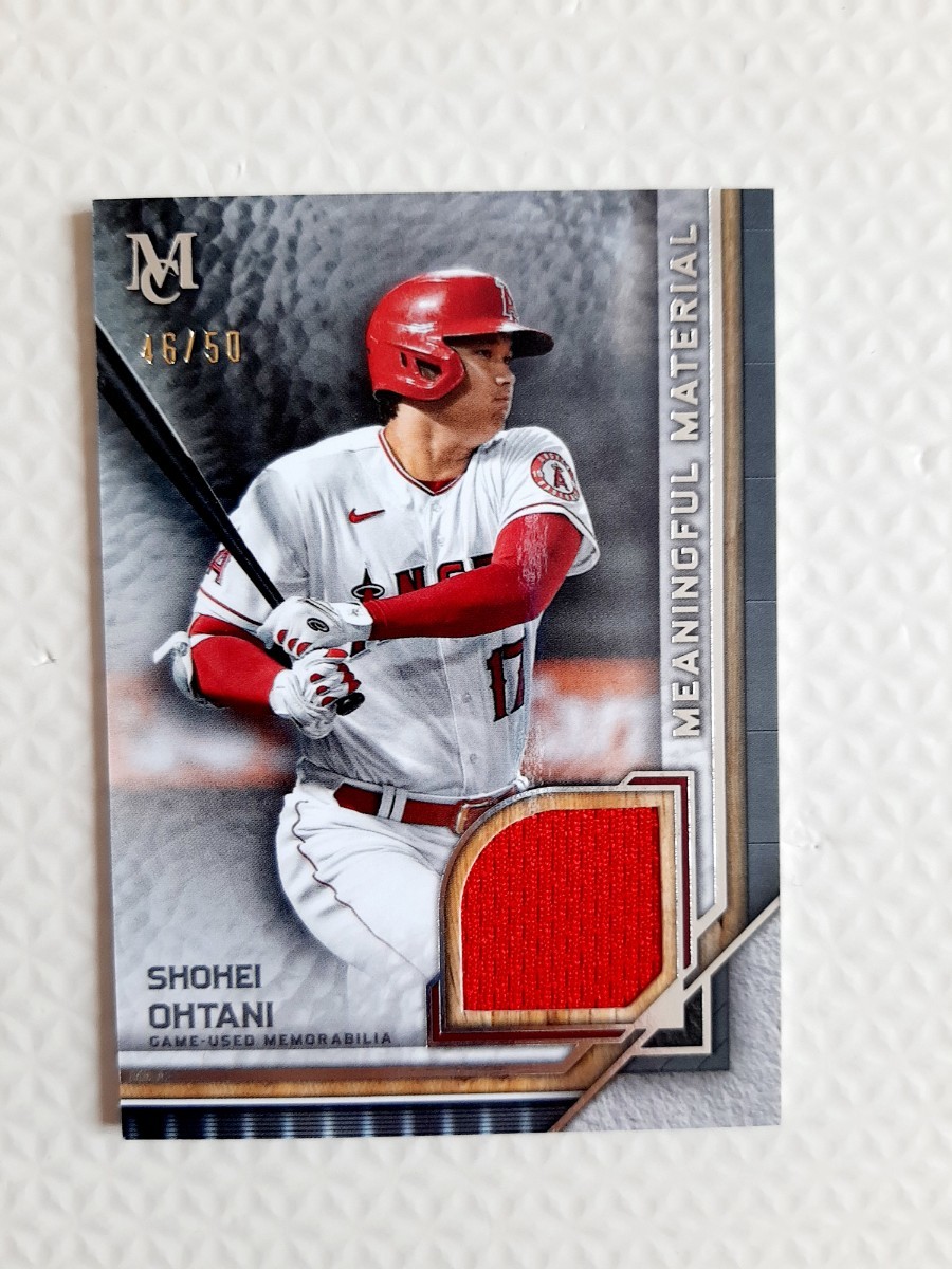 TOPPS MUSEUM 大谷翔平 RELIC　レリック_画像1