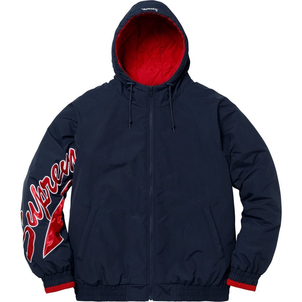 希少☆新品本物【紺☆M】☆Sleeve Script Sideline Jacket スリーブ