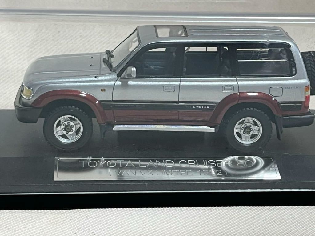 ハイストーリー 1/43 トヨタ ランドクルーザー 80 VX-LTD 1992 アドベンチャー ロード トーニング