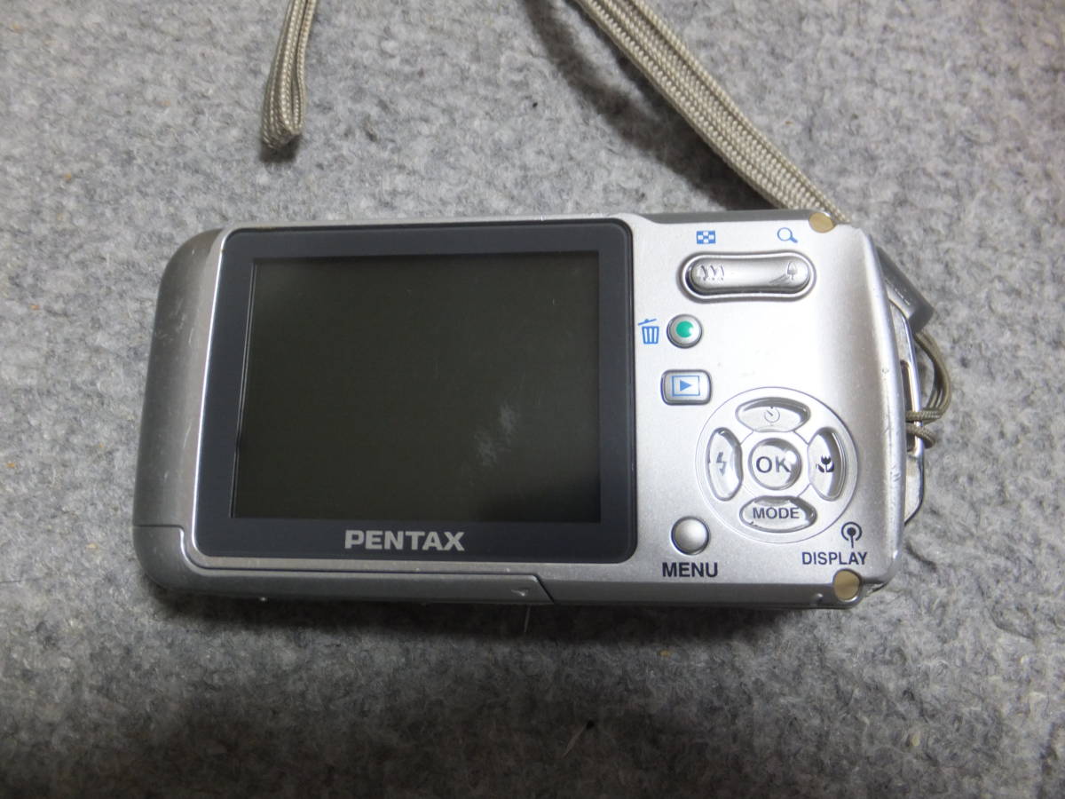 ★☆PENTAX Optio W10 コンパクトデジタルカメラ 付属品あり デジカメ 動作確認済み☆★の画像4