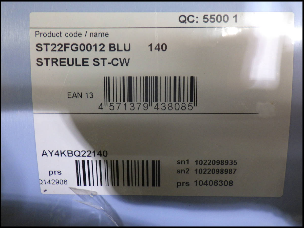 ●荷崩れ●水濡れ●未使用品●シュトロイレ●スキー板ST-CW●BLU●ST22FG0012●140CM●管理⑤_画像7