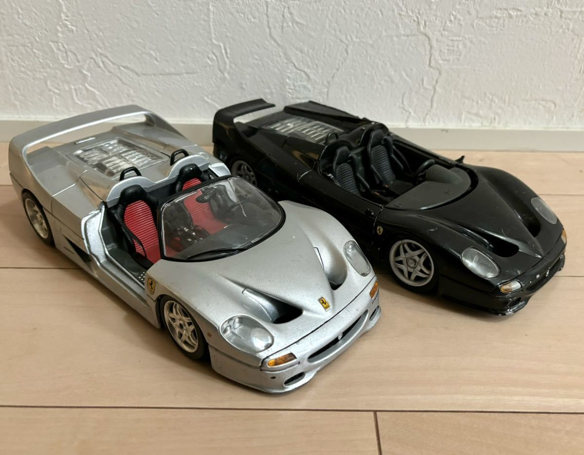 ブラーゴ 1/18 フェラーリ F50 2台セット Yahoo!オークション - 1/18 ブラーゴ フェラーリF50 ジャンク2台