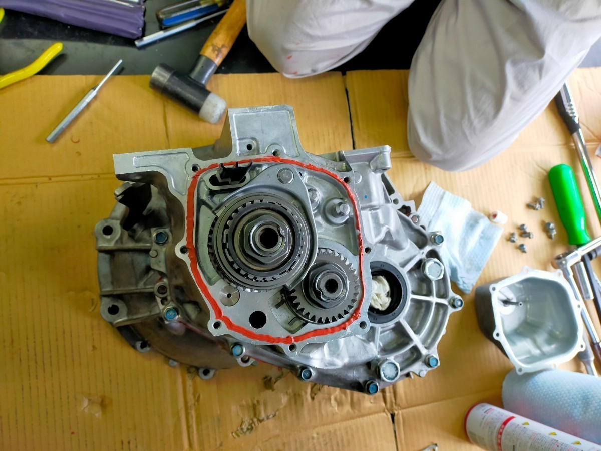  Copen DBA-LA400K MT mission 30300-B2230 KF-VET7.2 ten thousand kilo d-sports1.5wayLSD collection included disassembly overhaul oil seal etc. replaced immediately use possibility!