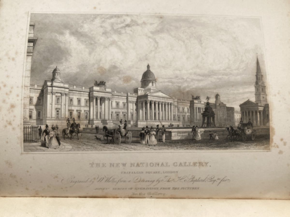 銅版画115枚!☆稀覯本】1830〜1840年代『THE NATIONAL GALLERY 銅版画115枚!☆稀覯本】1830〜1840年代『THE NATIONAL GALLERY