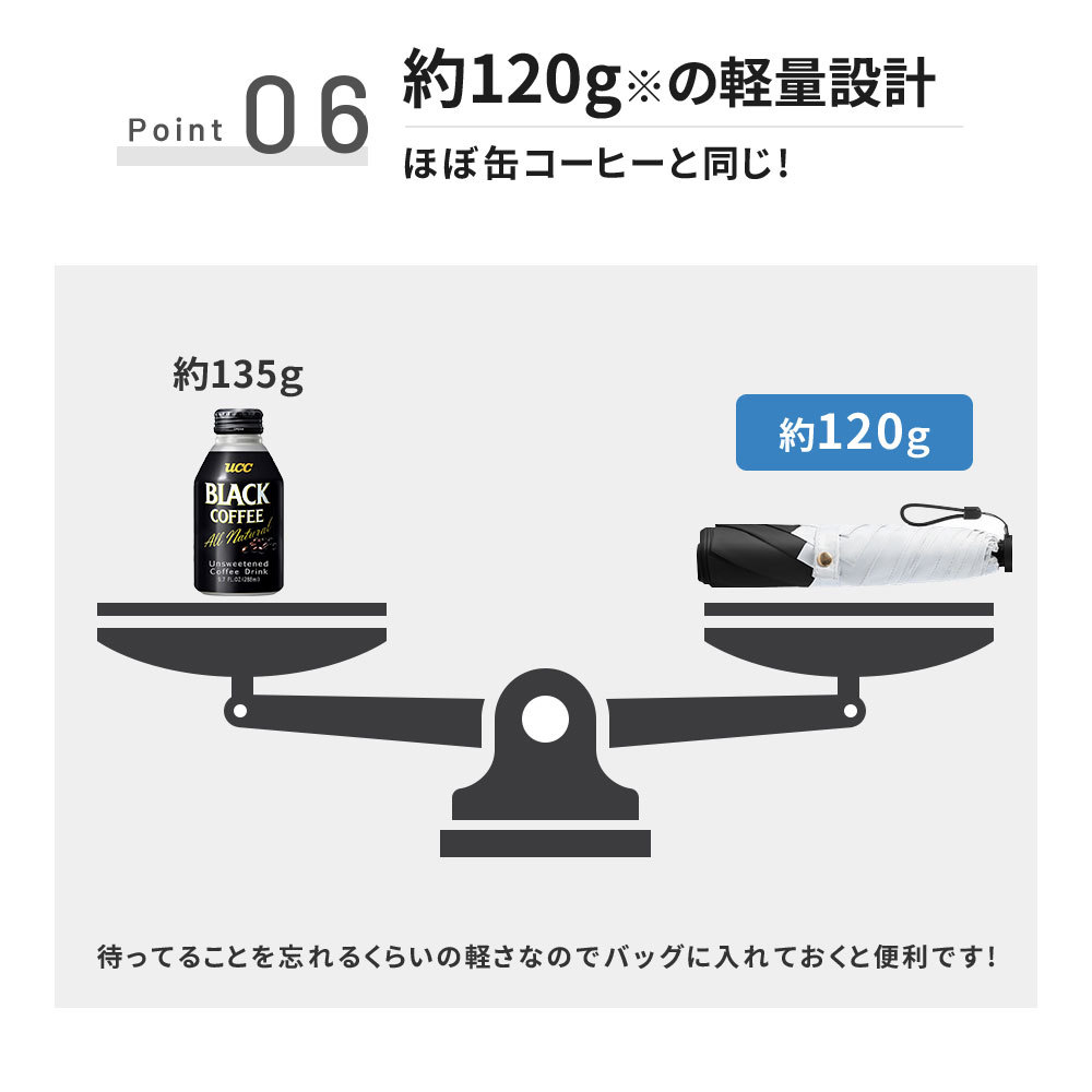 日傘 完全遮光 120g UVカット 折りたたみ傘 超撥水 軽量 ミニ 6本骨 UPF50+ 紫外線カット 晴雨兼用 折り畳み 雨傘 コンパクト （ピンク）_画像9