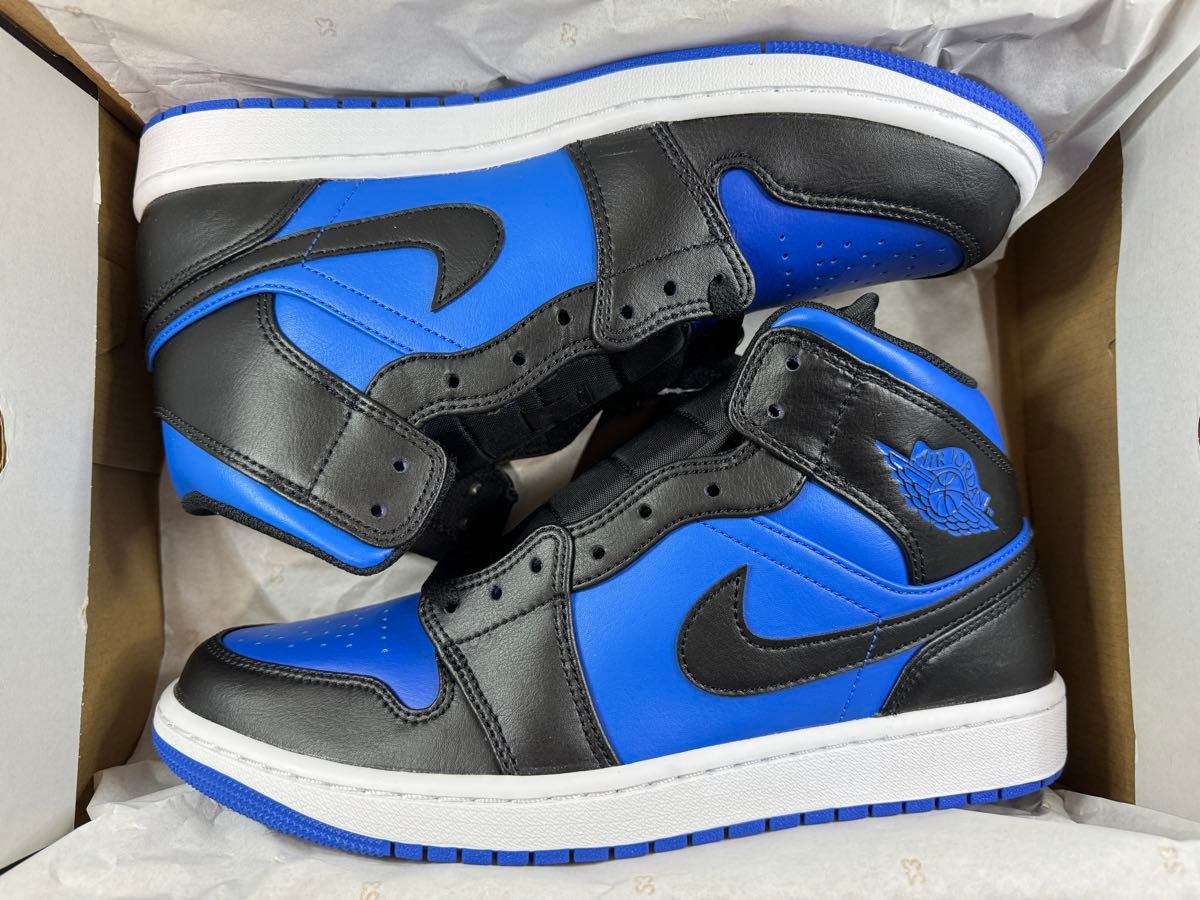 新品 Nike Air Jordan 1 Mid Black Royal Blue 27 5cm DQ8426 新品 Nike Air Jordan 1 Mid Black Royal Blue 27 5cm DQ8426