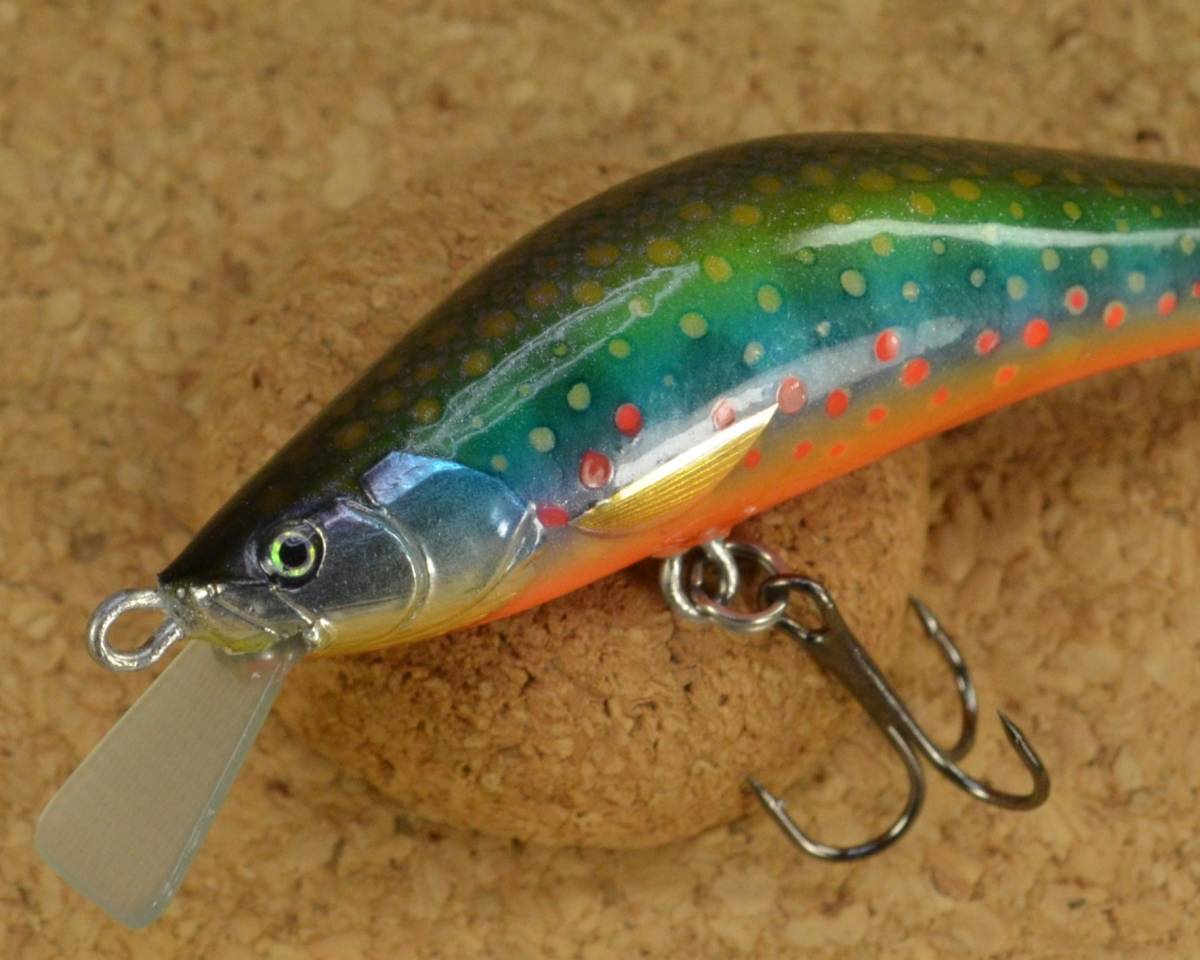 Yahoo!オークション - ハンドメイドミノーTsuchida Craft 約60mm Yahoo!オークション - ハンドメイドミノーTsuchida Craft 約60mm