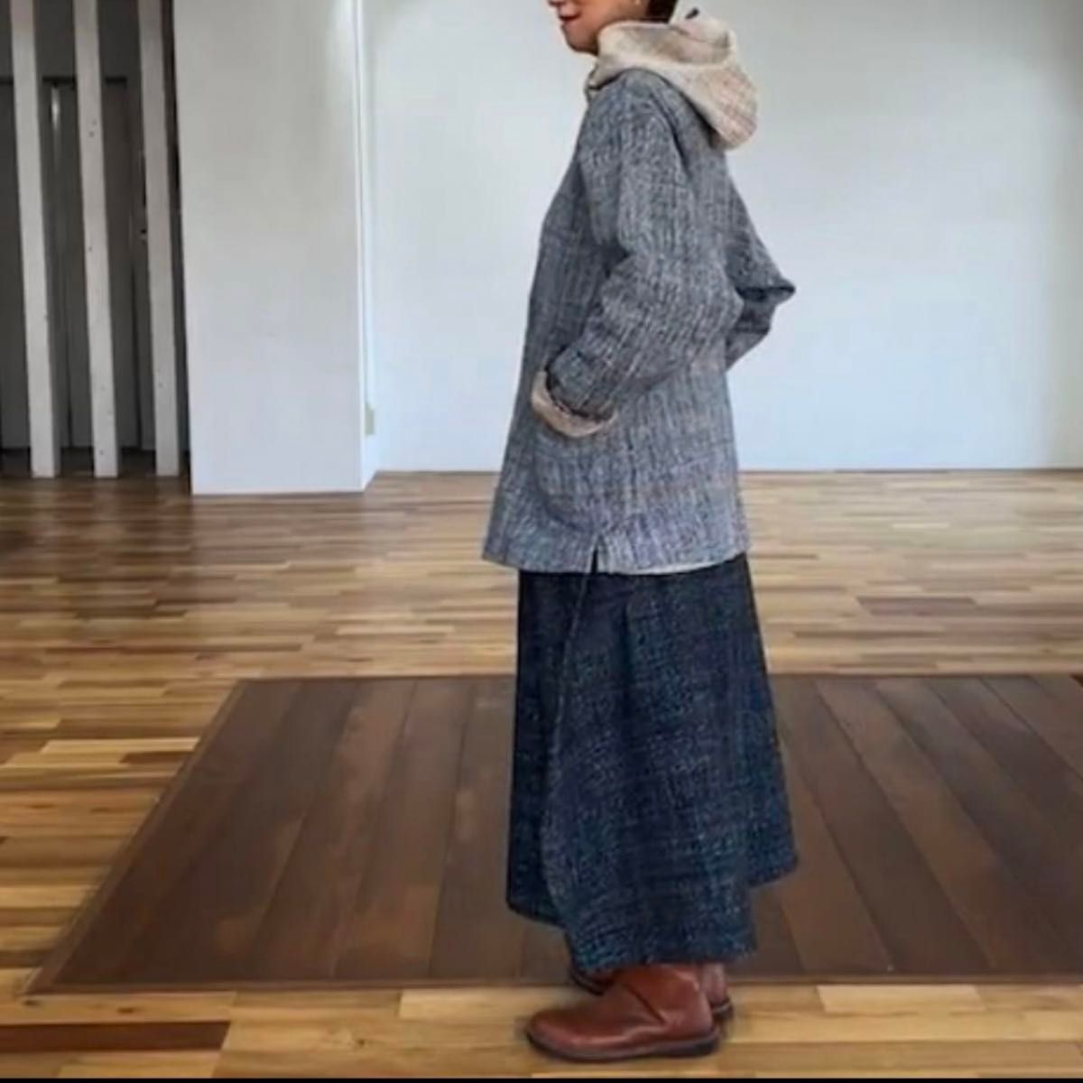 美品 うさとの服 麻綿 ピエロパンツ 男女 藍染 草木染 usaato 美品 うさとの服 麻綿 ピエロパンツ 男女 藍染 草木染 usaato