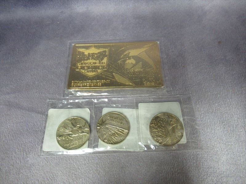ポケモン JR西日本スタンプラリー'99 記念メダル 3枚_画像1