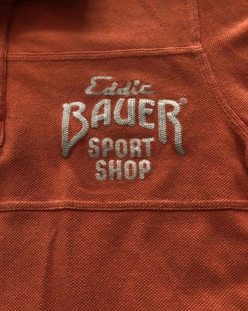 Eddie Bauer エディー・バウアー　ポロシャツ　ゲームシャツ　刺繍