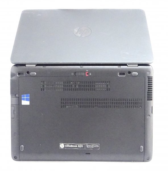 【ジャンク品/部品取り用】ノートPC HP Elite Book 820 第4世代 Core i3 メモリなし/SSDなし 起動不良 ＠J018_画像5