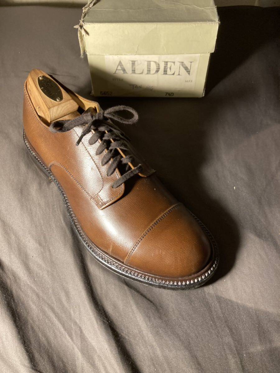 BEAMS ビームス ALDEN オールデン 新品 5652 モディファイド 7 BEAMS ビームス ALDEN オールデン 新品 5652 モディファイド 7