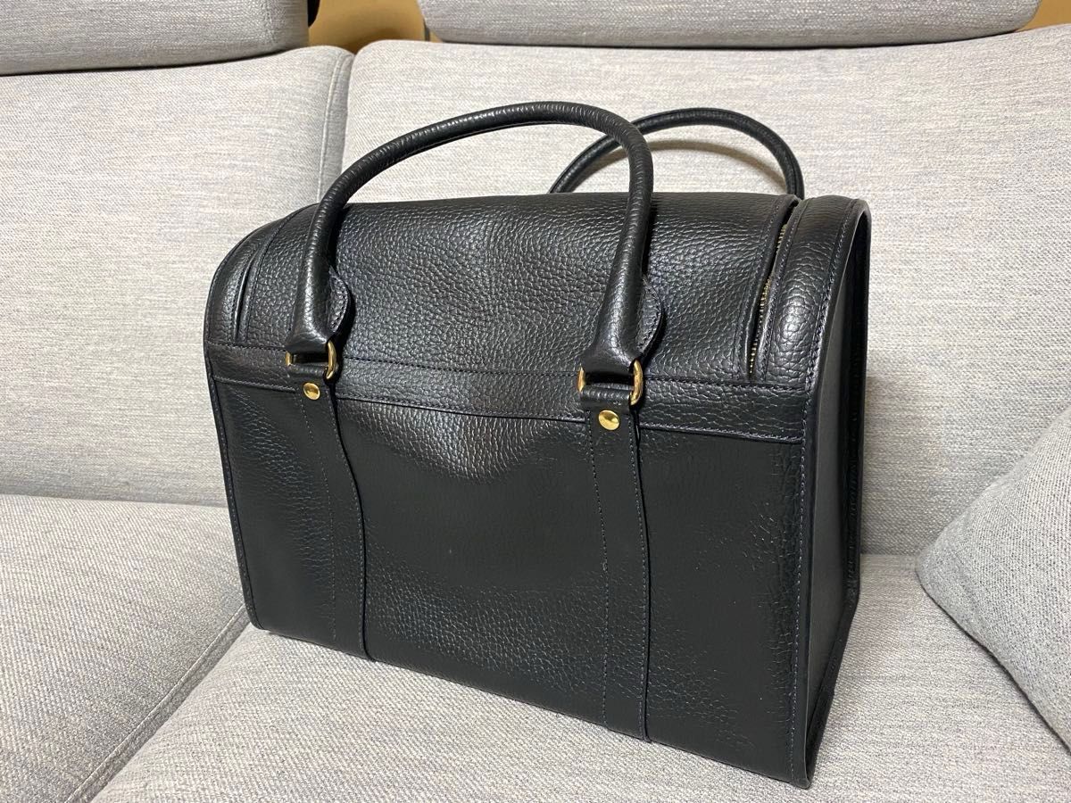 希少品 FOXEY フォクシー 型押しレザー 本革 ボストンバッグ 希少品 FOXEY フォクシー 型押しレザー 本革 ボストンバッグ