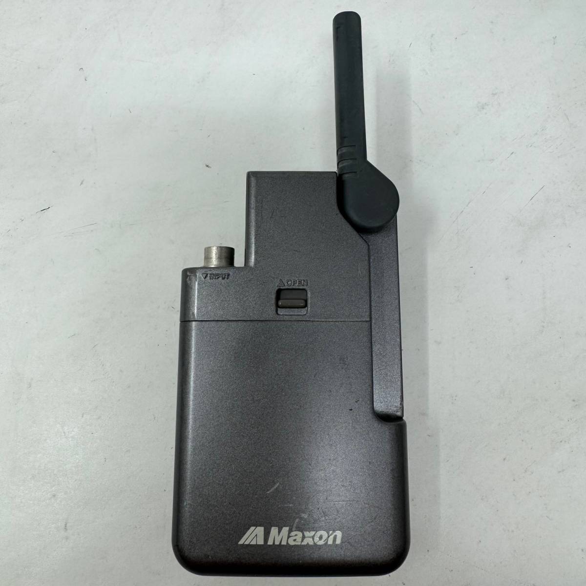 MAXON T8B ワイヤレストランスミッター 小型マイク ケーブル セット 日本製 マクソン 2_画像2
