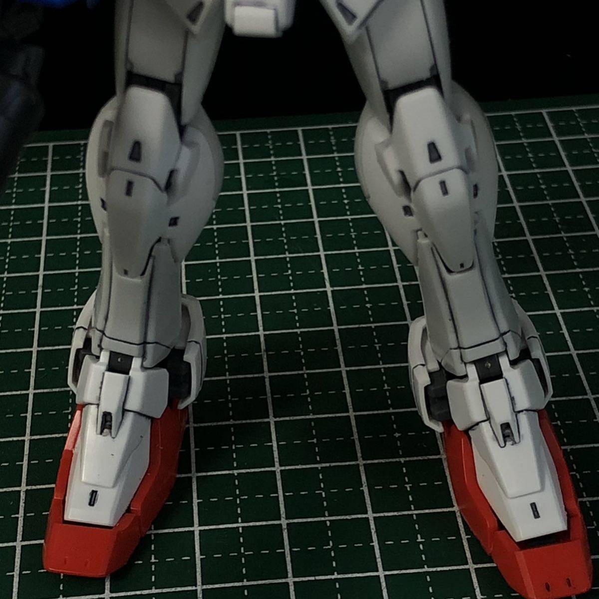 RG 1/144 ウイングガンダム EW 素組み　墨入れ_画像5