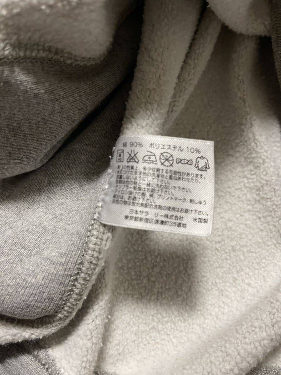 チャンピオン Champion リバースウィーブ 赤タグ グレー 灰クルーネックスウェット 12.5oz MADE IN USA サイズ XL アメリカ製 美品_画像6