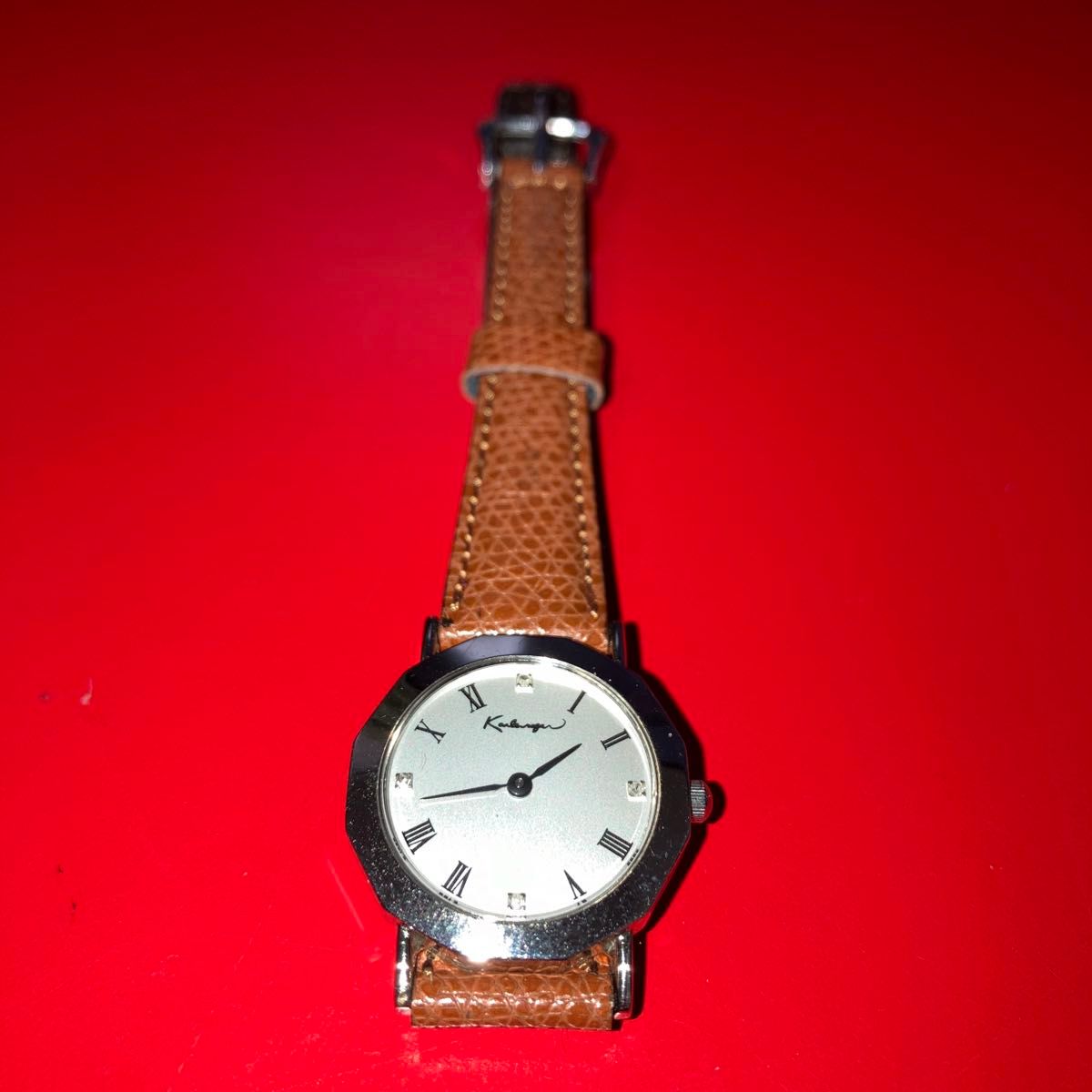 KARLEGEF シルバー925刻印有り　バッテリー切れの為、ジャンク品として出品致します。 シルバー 腕時計