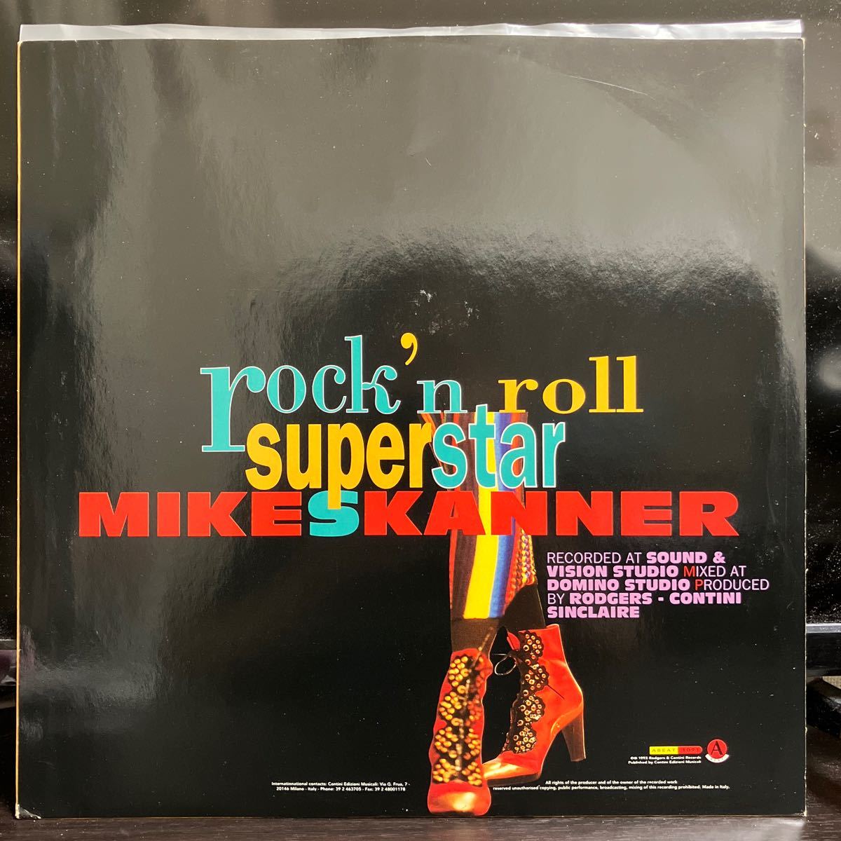 Mike Skanner / Rock'n Roll Superstar 【12inch】_画像2