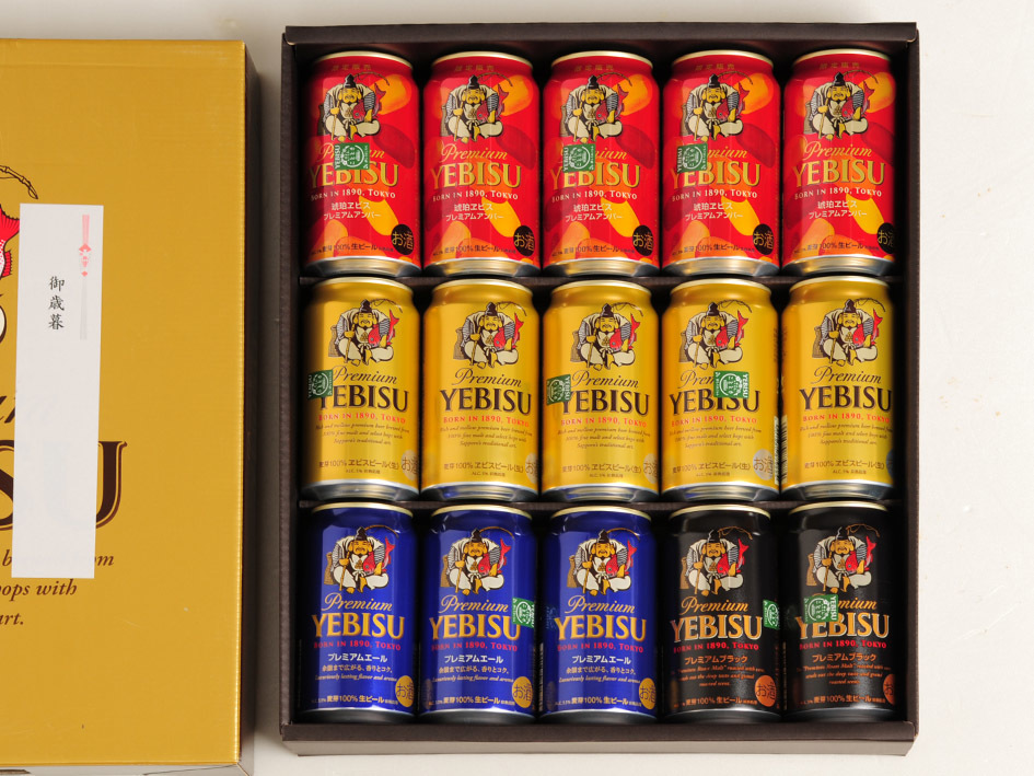 SAPPORO YEBISU エビス 350ml×15缶 4種の味わいセット ビール 生ビール 賞味期限2024年9月_画像2