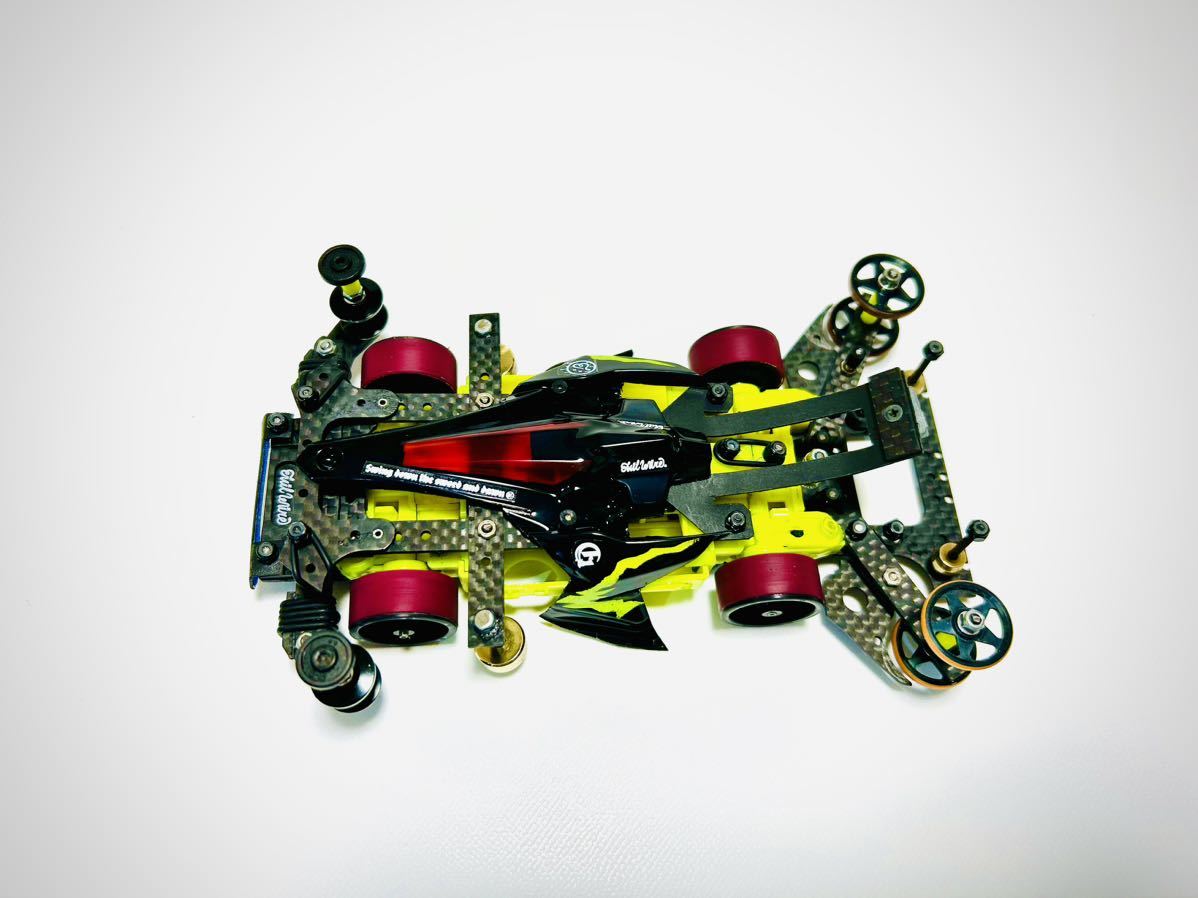 ミニ四駆MSフレキ完成品 スラピボ セイchan式アンカー フル ミニ四駆MSフレキ完成品 スラピボ セイchan式アンカー フル