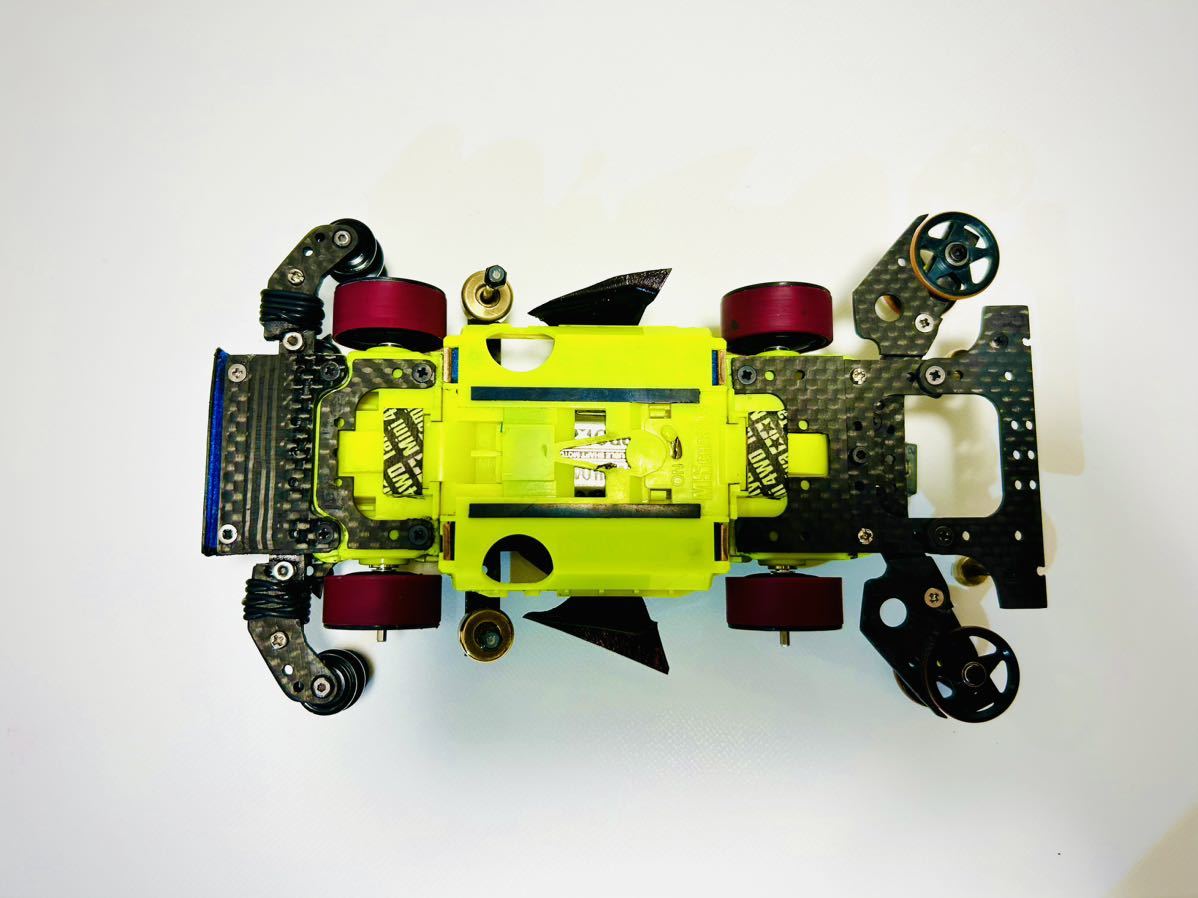 ミニ四駆MSフレキ完成品 スラピボ セイchan式アンカー フル ミニ四駆MSフレキ完成品 スラピボ セイchan式アンカー フル