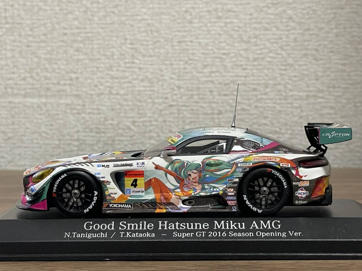 ミニチャンプス 1/43 グッドスマイルレーシング 初音ミク AMG GT3_画像2