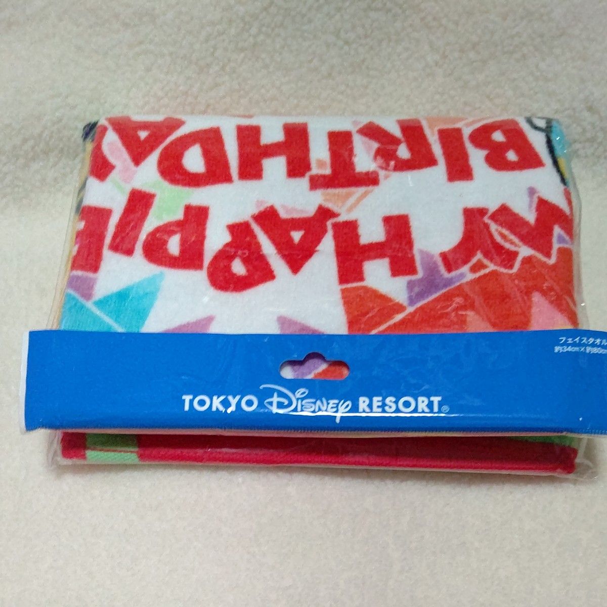 新品・未開封・未使用 東京ディズニーリゾート ミキミニ 2020年ver My HAPPIEST BIRTHDAY フェイスタオル