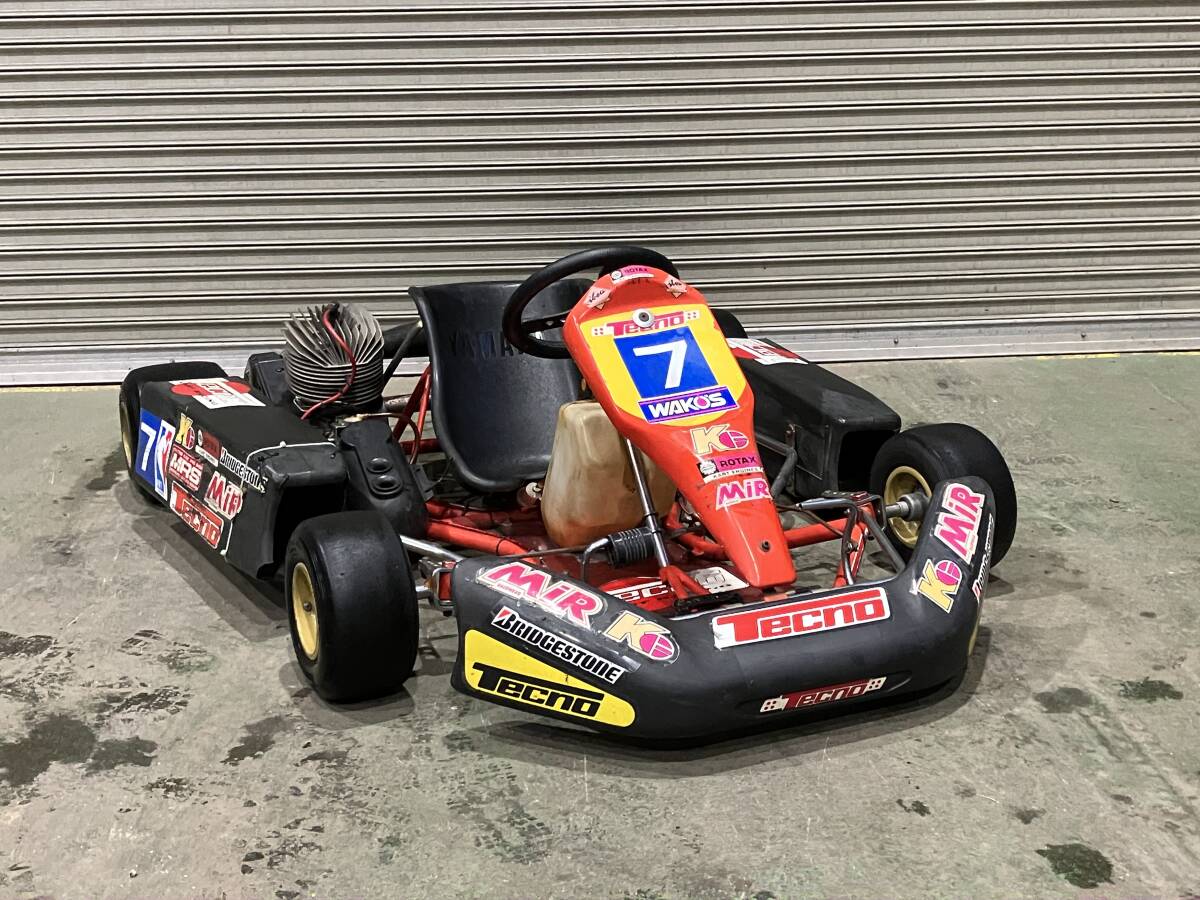 函館発☆最落なし!【テクノ☆レーシングカート】TECNO KART☆SIKSS22 混合 100cc スペアタイヤ付き ※直接引き取りのみ _HKFY022313-2