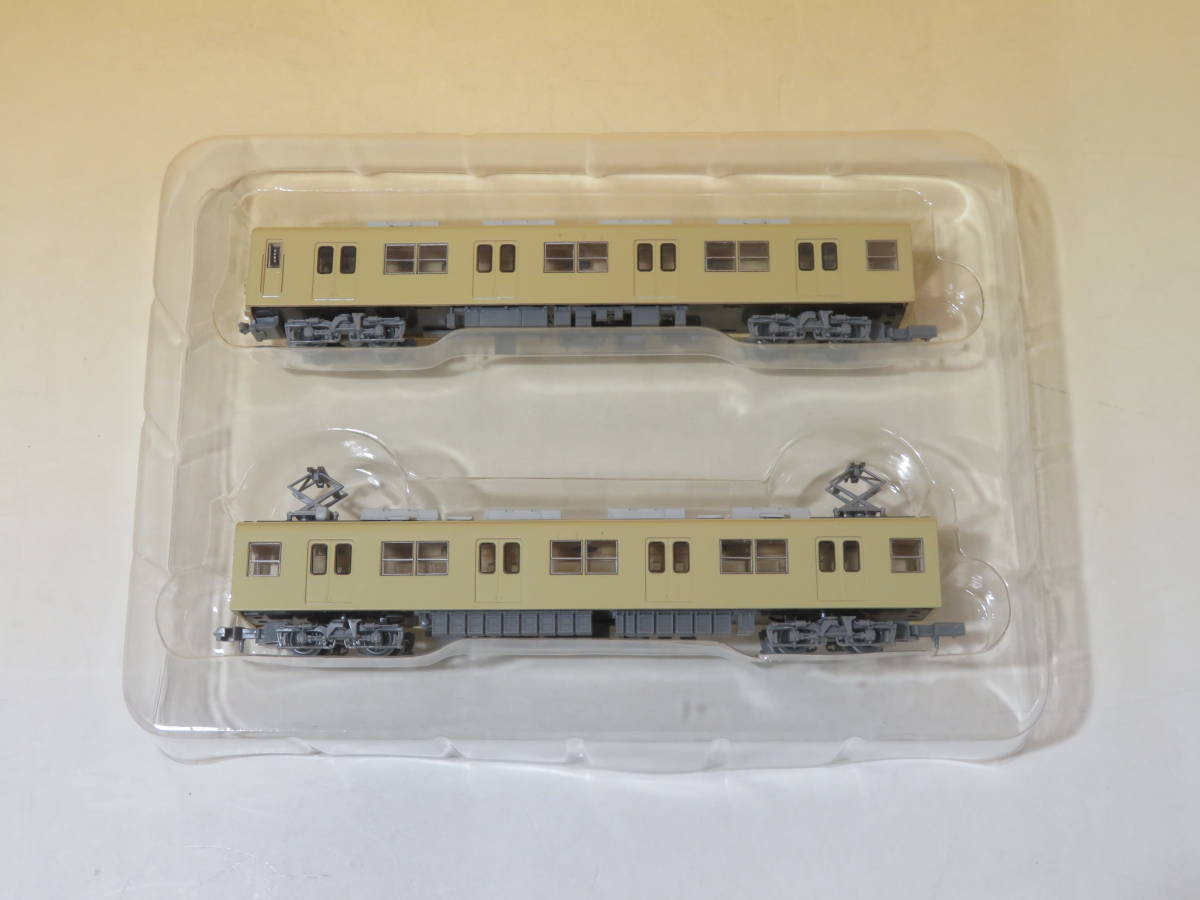 【中古】トミーテック　鉄コレ　鉄道コレクション　東武鉄道8000系(セイジクリーム)　2両セット　難あり【鉄道模型】 B4 A335_画像3