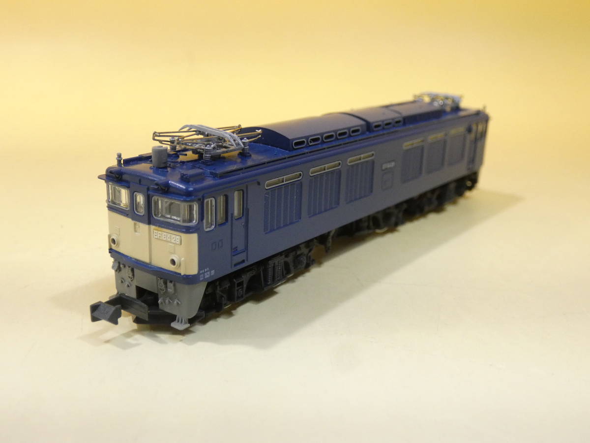 【ジャンク扱い】Nゲージ　KATO　3041　電気機関車　EF64　0番台一般色前期形　【鉄道模型】B3　S839_画像7