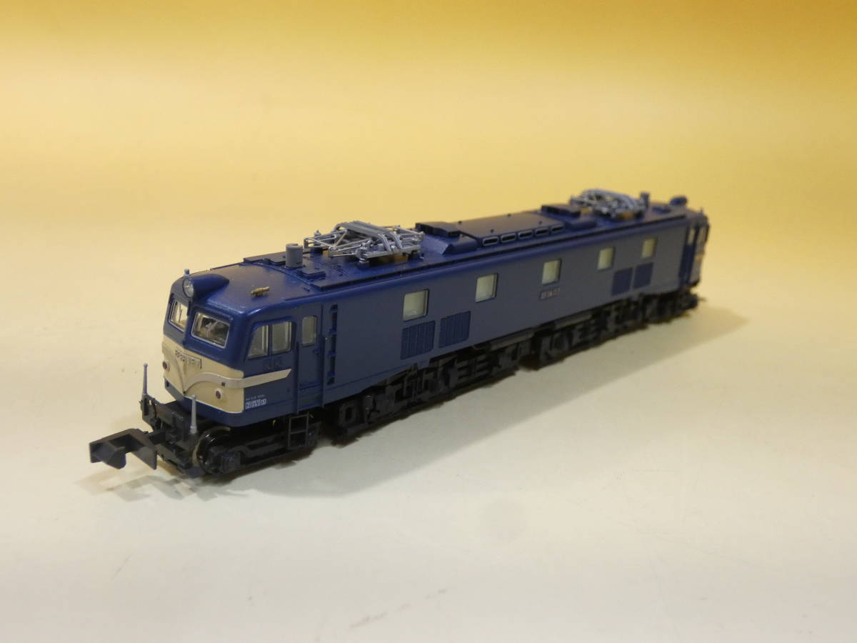 【ジャンク扱い】Nゲージ　KATO　3049　電気機関車　EF58　後期形　小窓　Hゴム　【鉄道模型】B3　S851_画像6