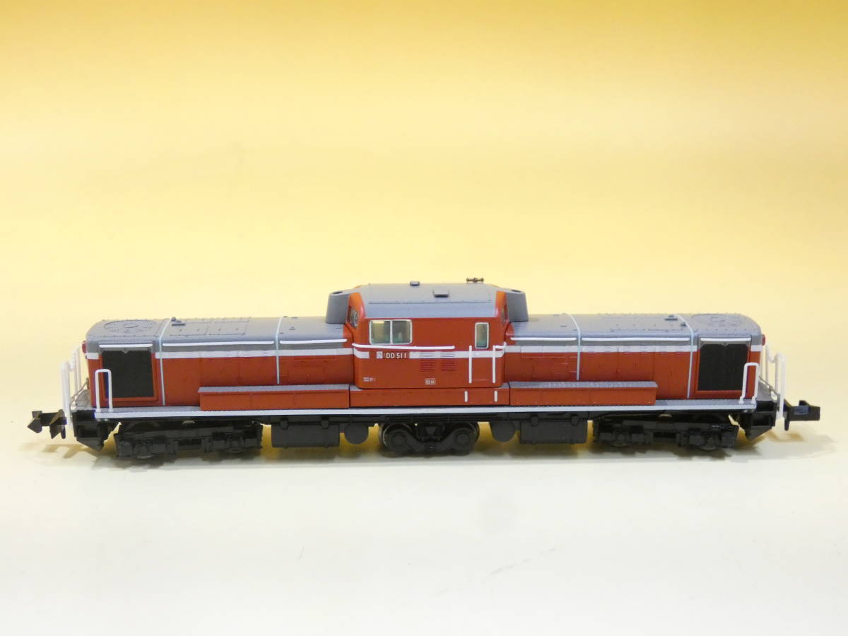 【鉄道模型】Nゲージ　マイクロエース　A8502　ディーゼル機関車　DD51-1　標準色　秋田機関区　【中古】B3　S413_画像2