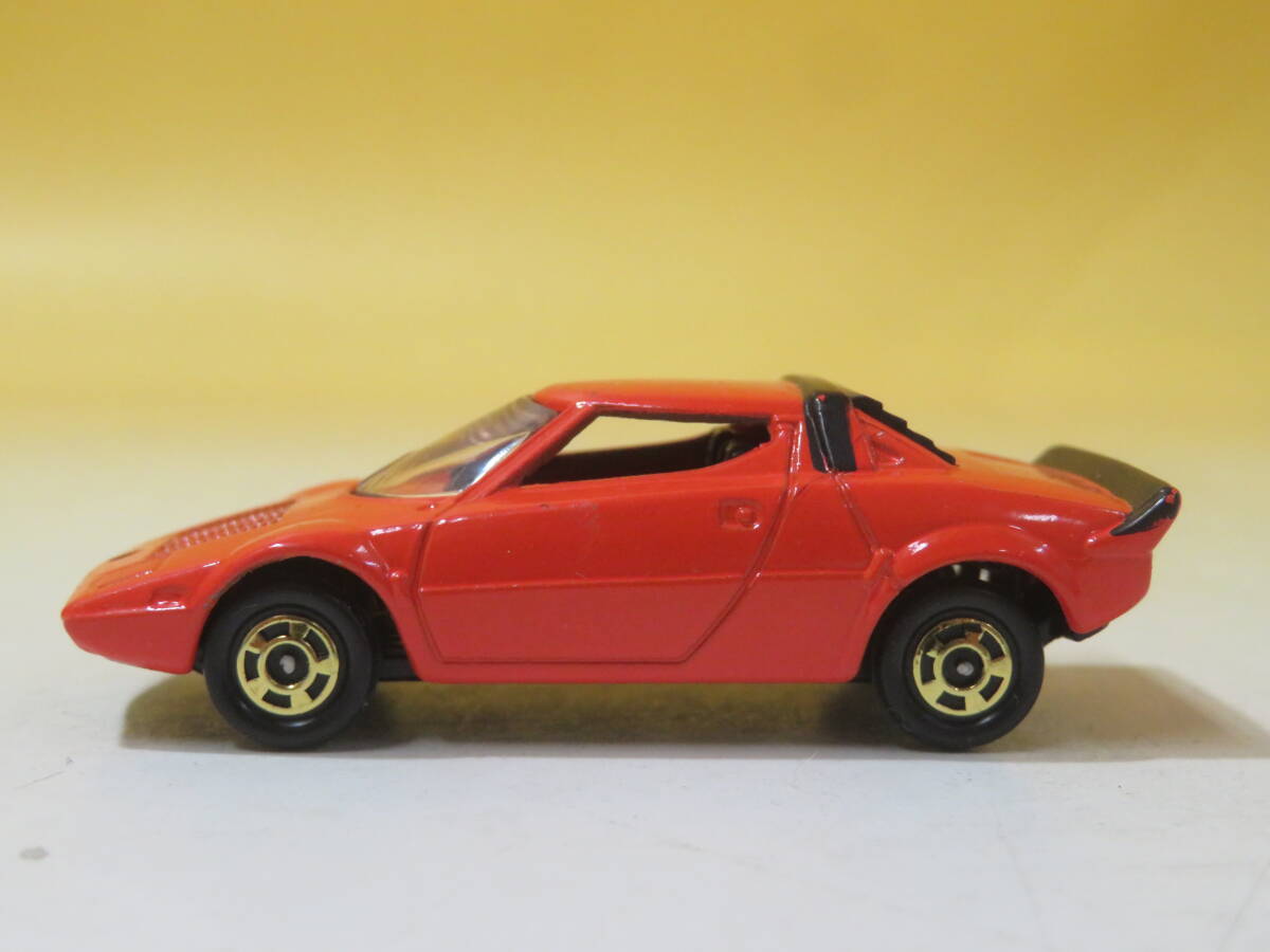 【中古】トミカ(TOMICA) 青箱　日本製 当時物 外国車シリーズ　F27 ランチア ストラトス HF　J1 T448_画像2