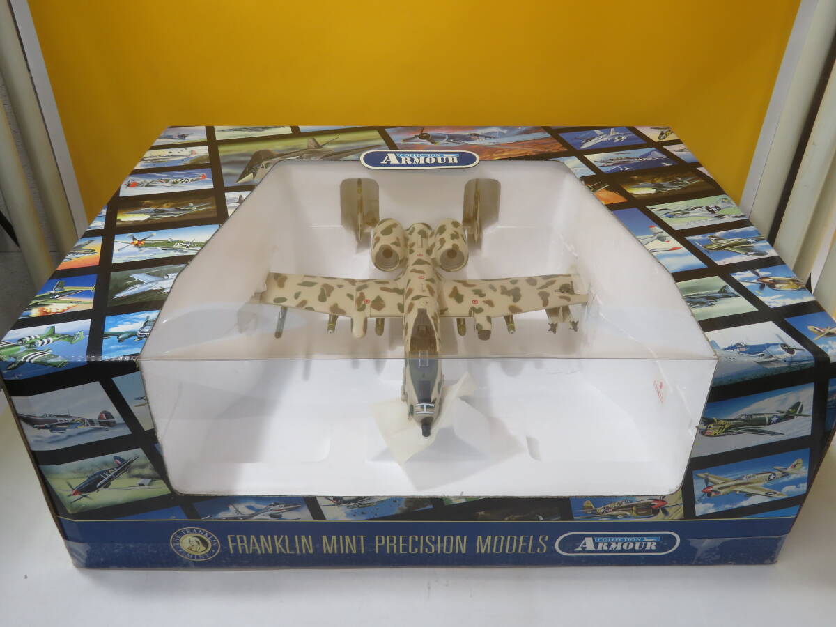 【ジャンク扱い】FRANKLIN MINT PRECISION MODELS　ARMOUR COLLECTION　A10 WARTHOG【ミニカー】J5 T594_画像2